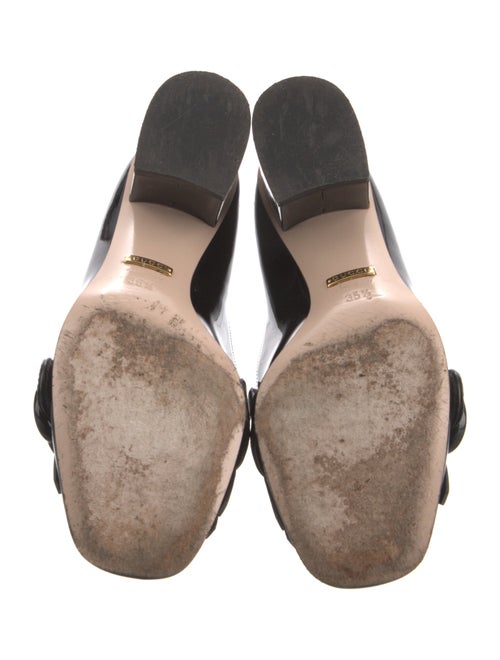 Gucci Double G Logo Patent Leather Pumps