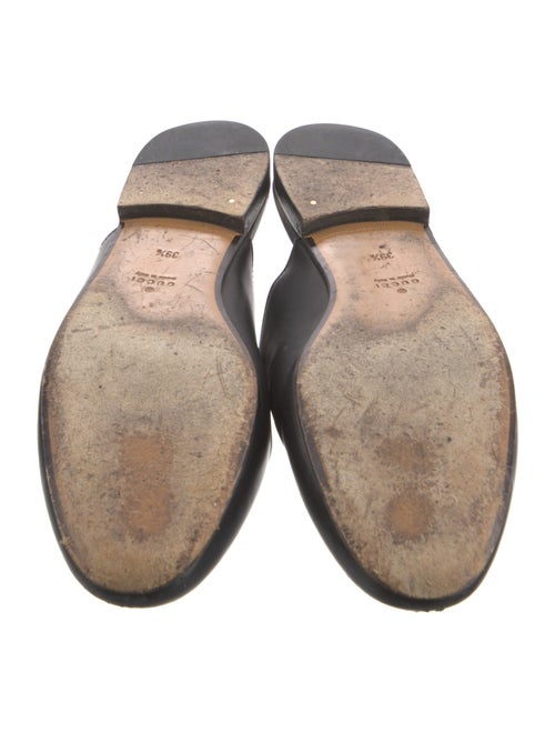 Gucci Horsebit Accent Leather Mules