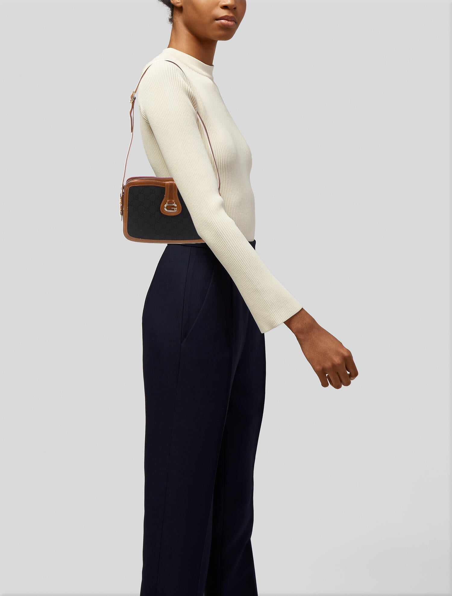 Gucci GG Canvas Shoulder Bag