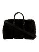 Saint Laurent Shearling BLACK Duffel bag 2023