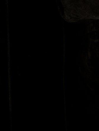 Saint Laurent Shearling BLACK Duffel bag 2023