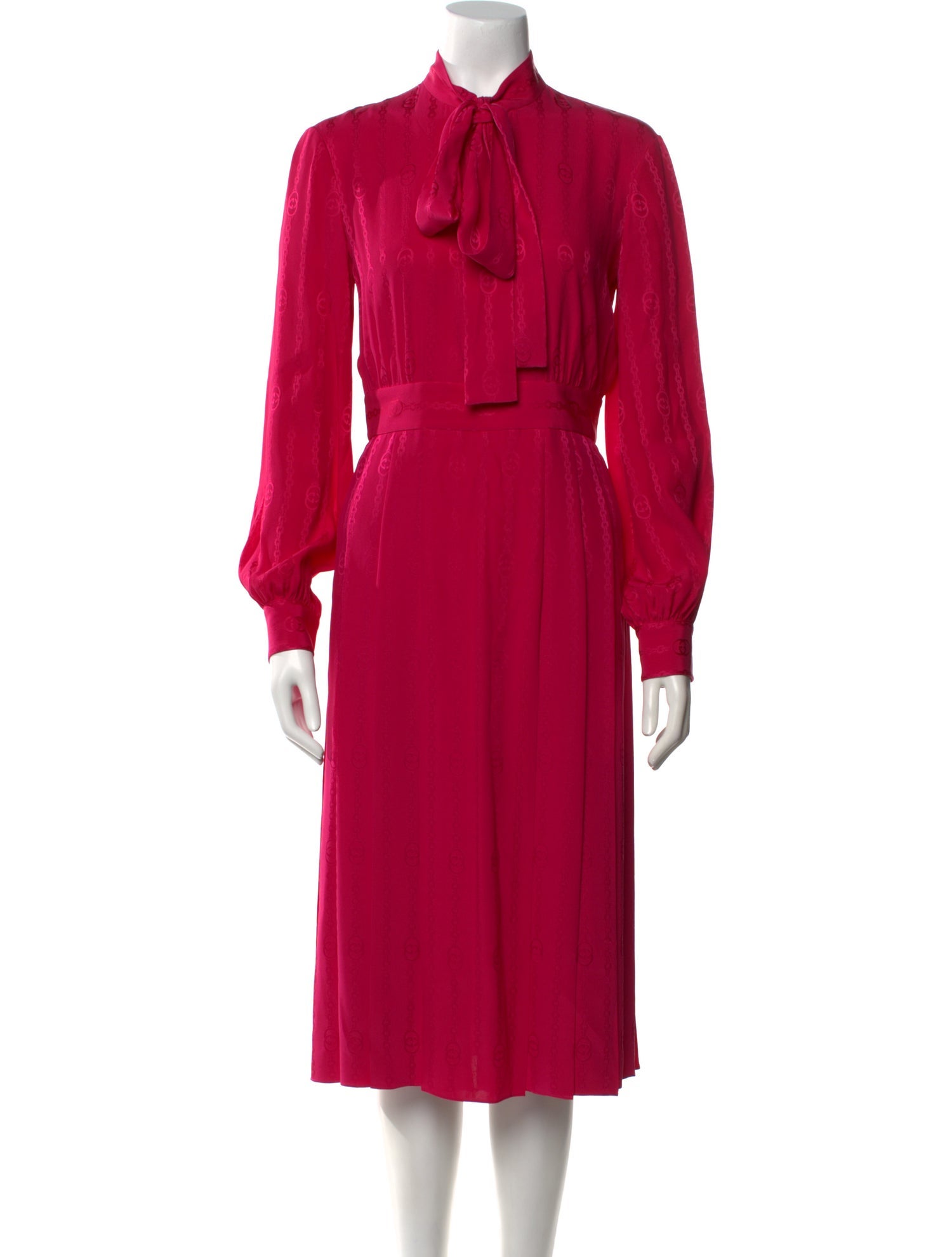 Gucci Silk Midi Length Dress