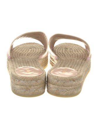 Gucci Interlocking G Logo Canvas Espadrilles