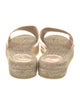 Gucci Interlocking G Logo Canvas Espadrilles