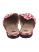 Gucci Horsebit Accent Plaid Print Mules
