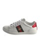 Gucci Web Accent Leather Sneakers
