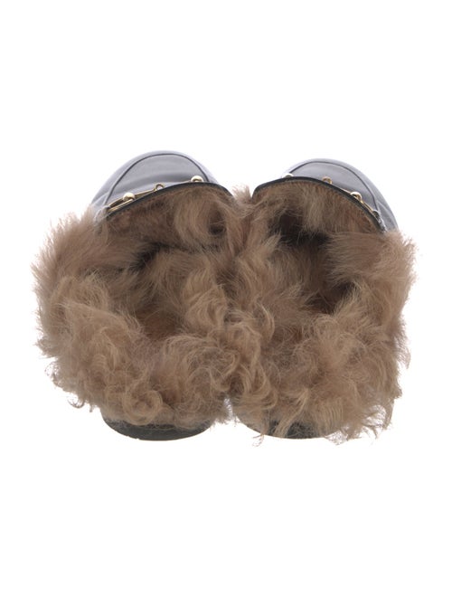 Gucci Horsebit Accent Leather Mules