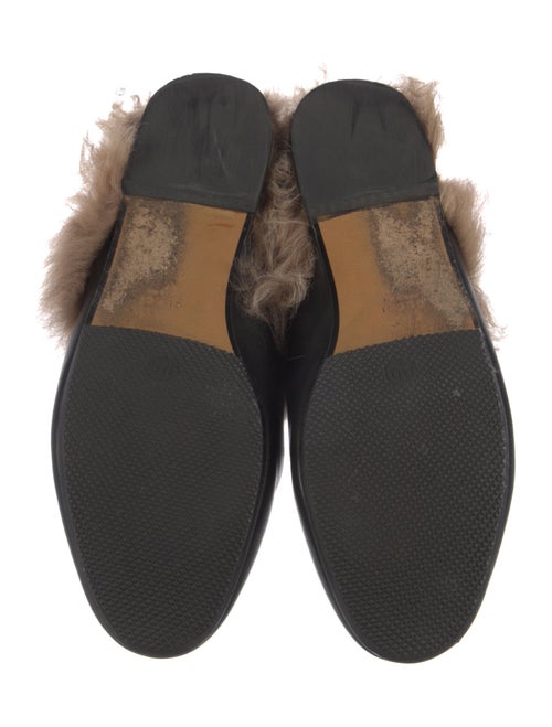 Gucci Horsebit Accent Leather Mules