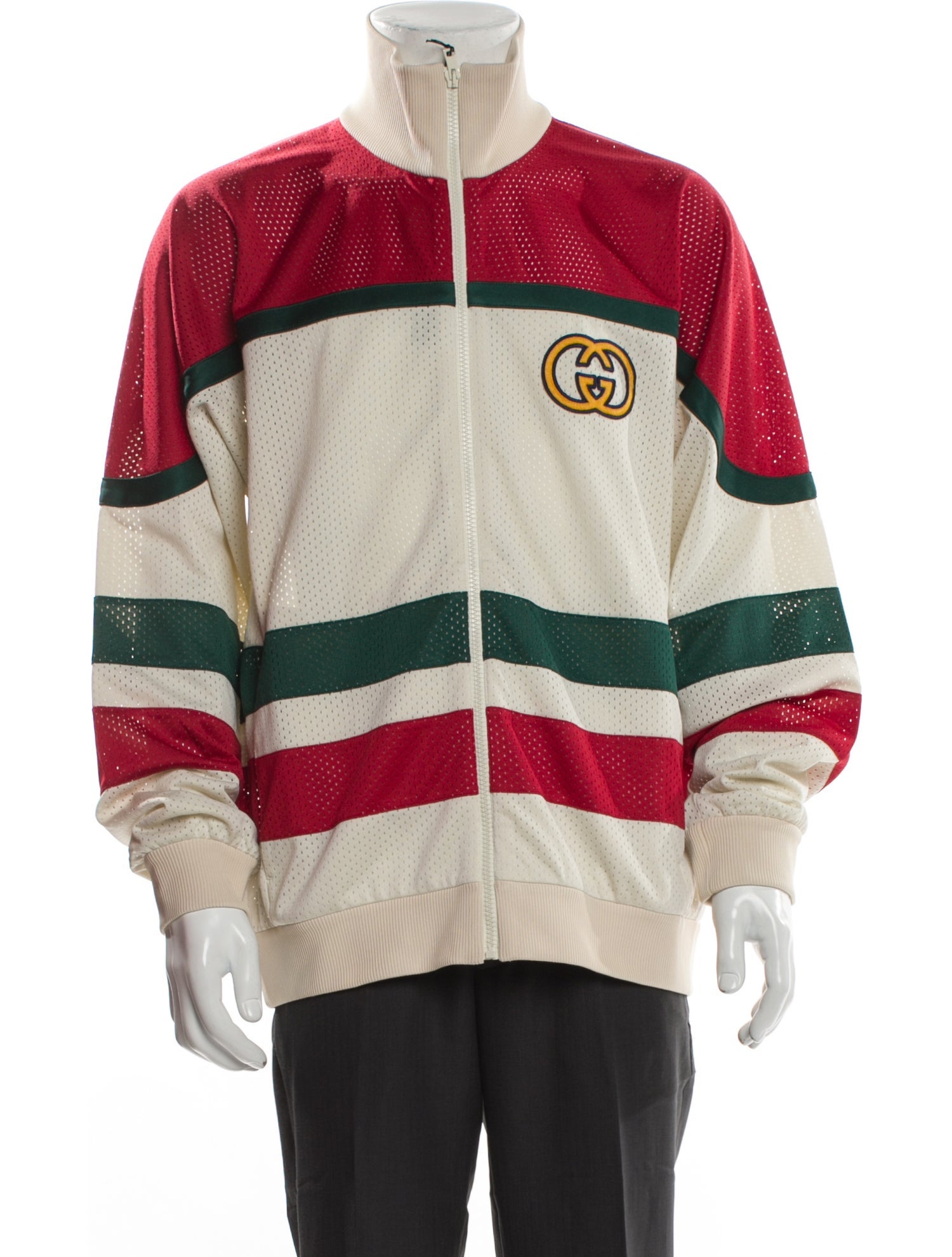 Gucci 2023 Web Accent Windbreaker w/ Tags