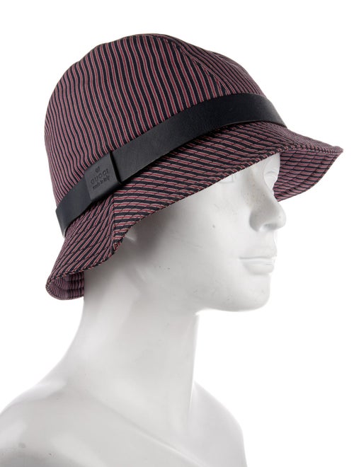Gucci Pattern Print Canvas Bucket Hat