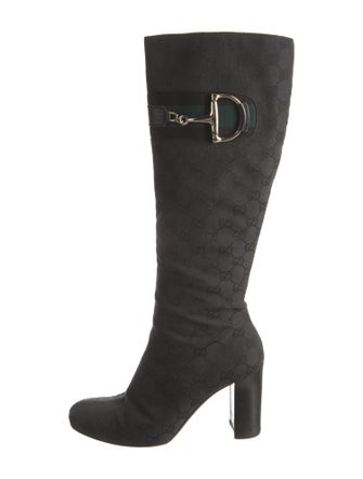 Gucci GG Canvas Canvas Boots