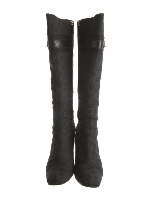 Gucci GG Canvas Canvas Boots