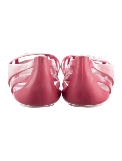 Gucci Interlocking G Logo Rubber D'Orsay Flats