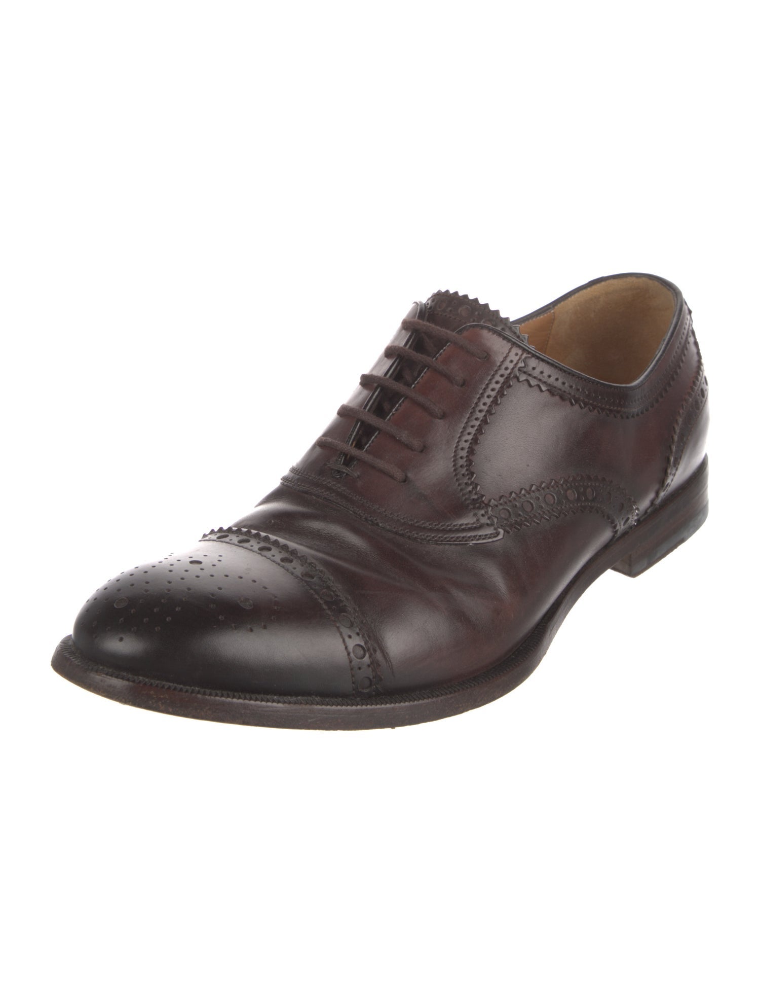 Gucci Leather Brogues