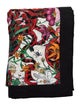 Gucci Linen Floral Throw Blanket