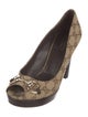 Gucci GG Canvas Canvas Pumps