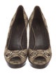 Gucci GG Canvas Canvas Pumps