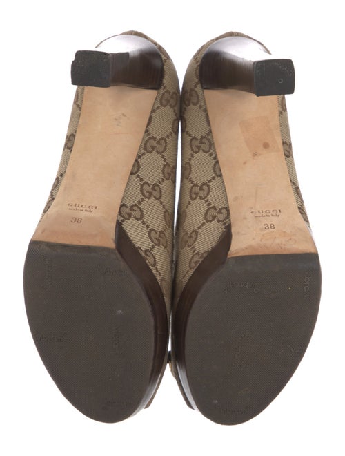 Gucci GG Canvas Canvas Pumps