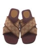 Gucci GG Canvas Slides