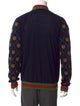 Gucci Web Accent Wool Cardigan
