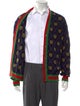 Gucci Web Accent Wool Cardigan