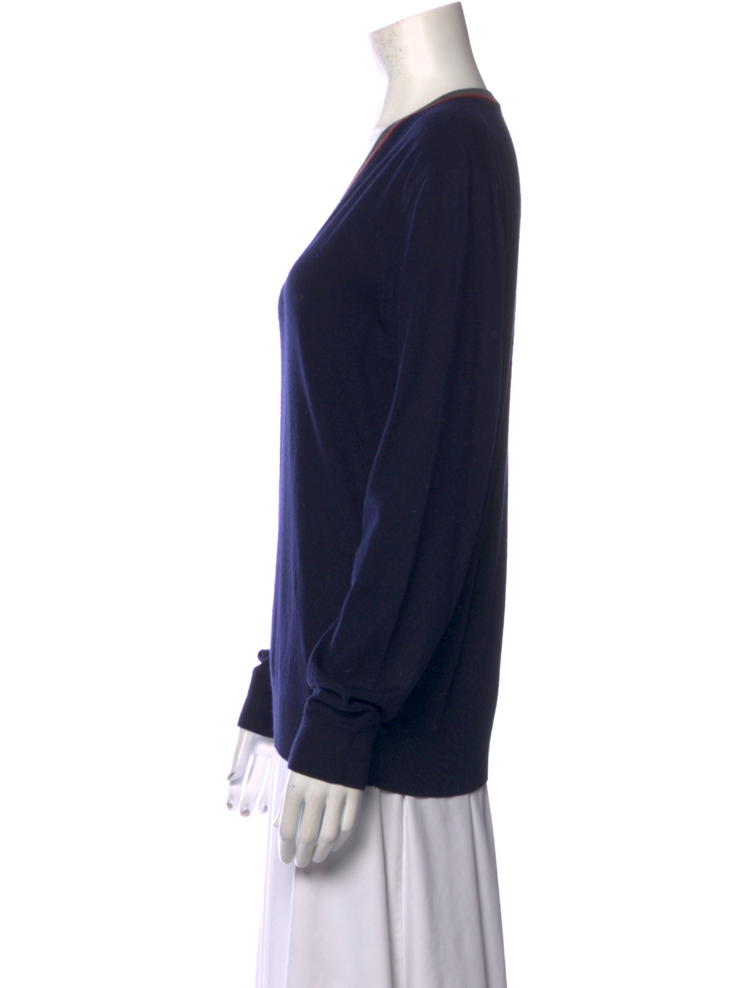 Gucci Wool V-Neck Pullover