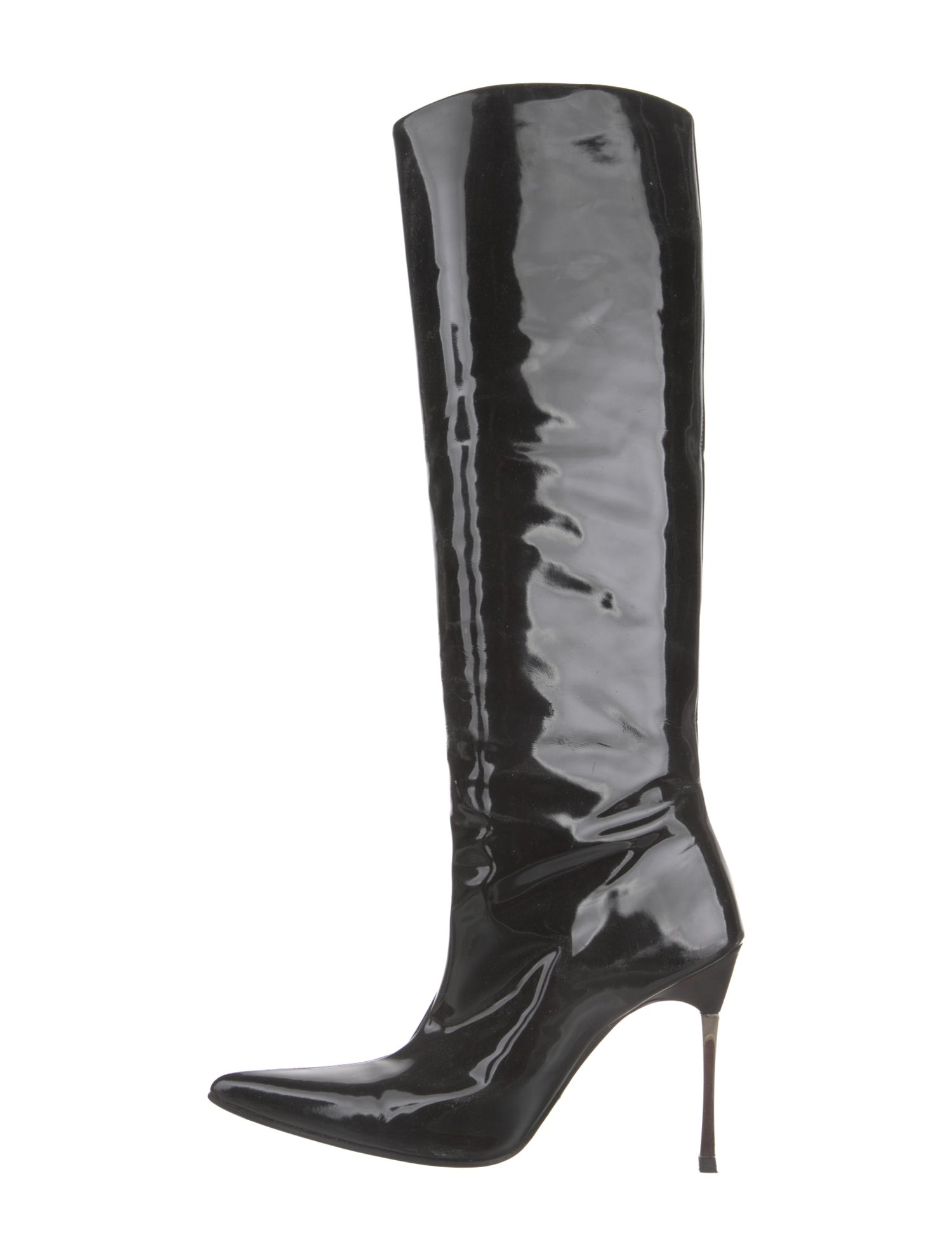 Gucci Patent Leather Boots