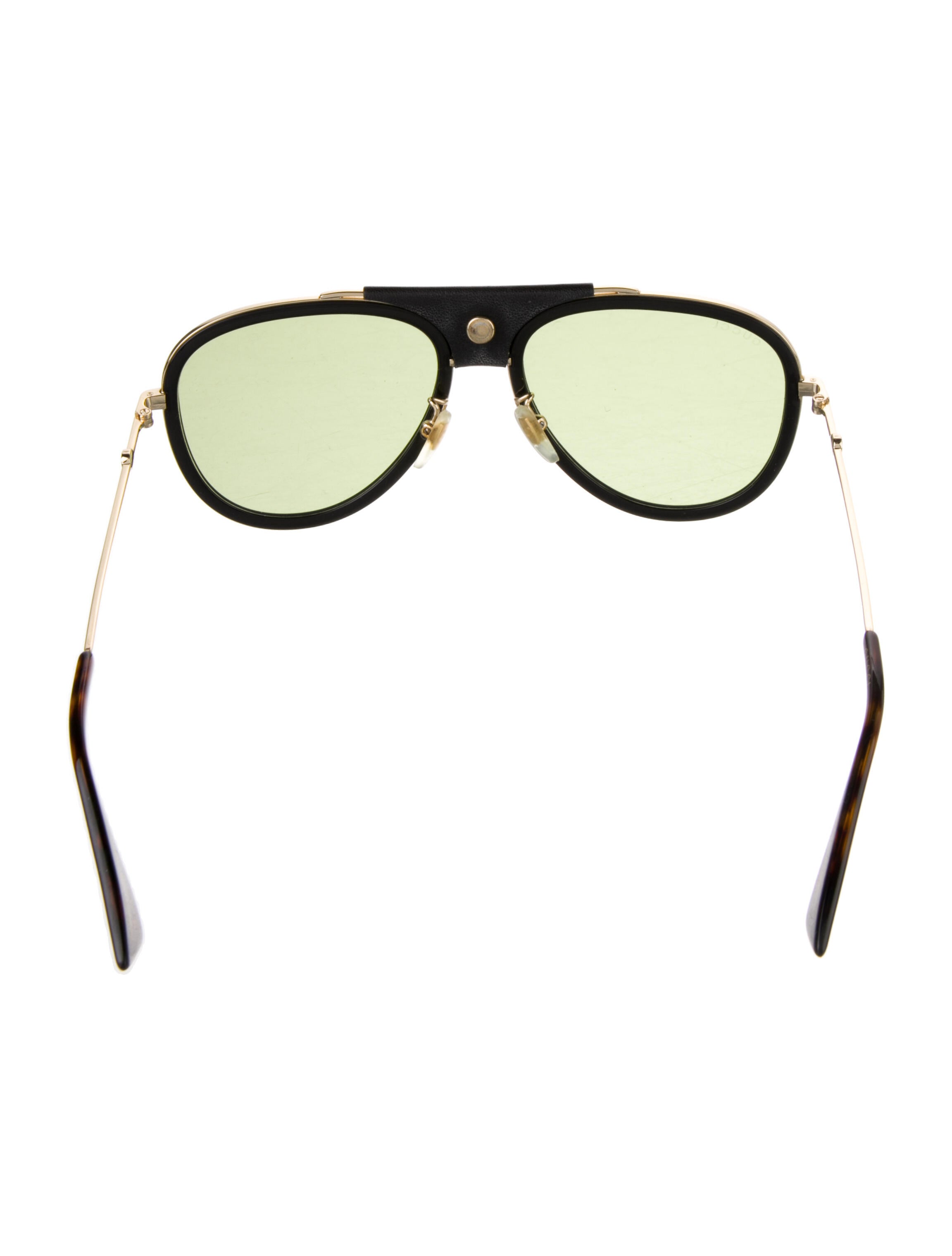 Gucci Interlocking G Logo Aviator Sunglasses