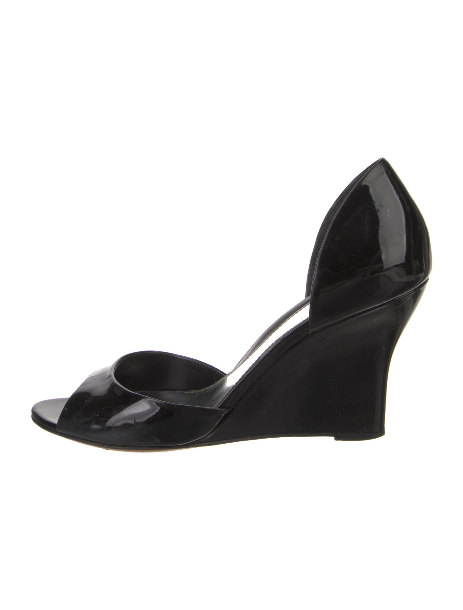 Gucci Patent Leather D'Orsay Pumps