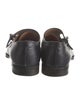 Gucci Horsebit Accent Leather Monk Straps