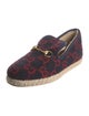 Gucci GG Logo Wool Loafers