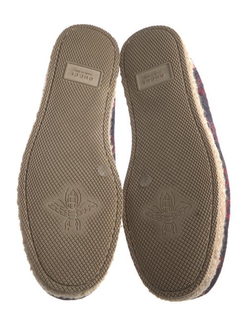 Gucci GG Logo Wool Loafers