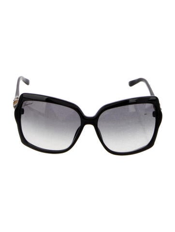Gucci Sunglasses Bamboo Accent Square