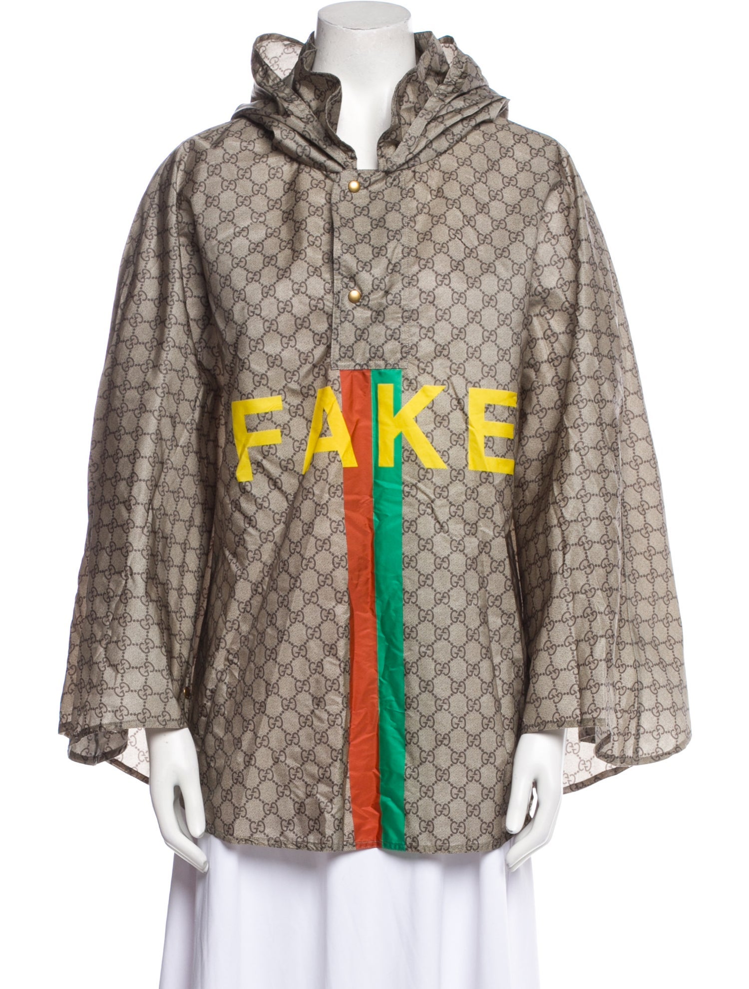 Gucci Animal Print Cape