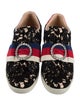 Gucci Sylvie Web Accent Lace Sneakers