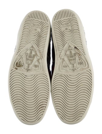 Gucci Sylvie Web Accent Lace Sneakers