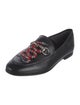 Gucci Horsebit Accent Leather Loafers