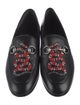 Gucci Horsebit Accent Leather Loafers