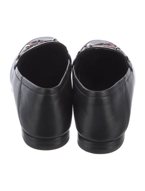 Gucci Horsebit Accent Leather Loafers