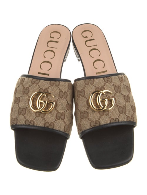 Gucci GG Canvas Canvas Slides