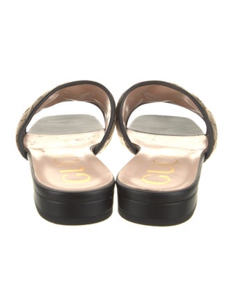 Gucci GG Canvas Canvas Slides
