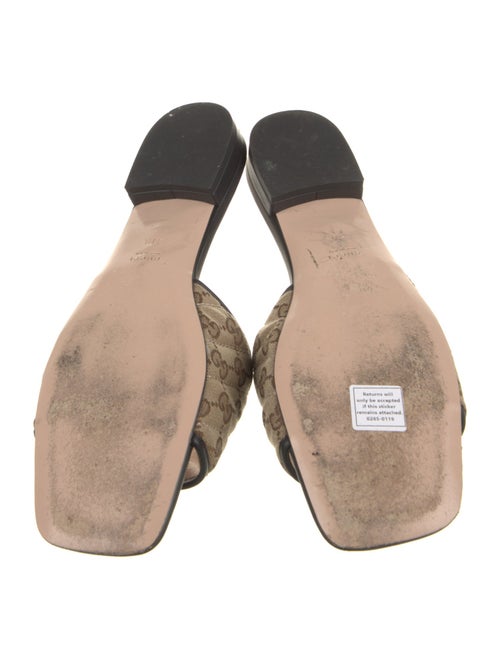 Gucci GG Canvas Canvas Slides