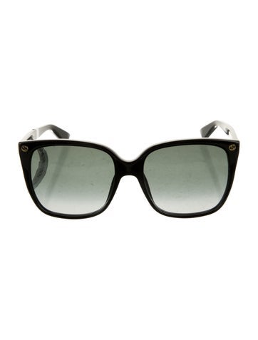 Gucci Sunglasses Interlocking G Logo Square