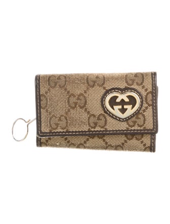 Gucci Patterned Key Case