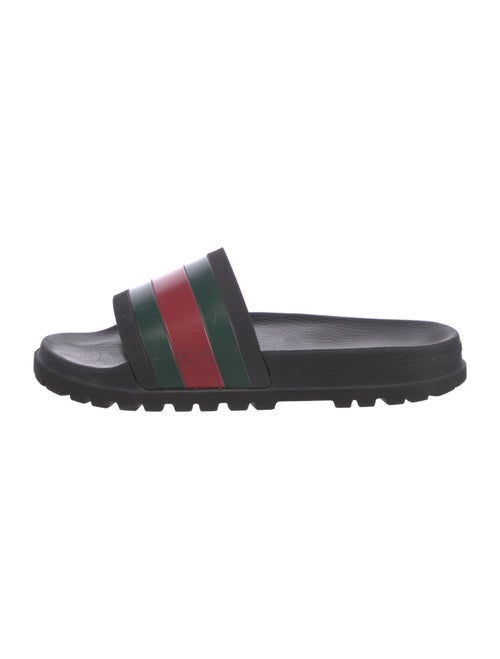 Gucci GG Supreme Rubber Slides