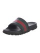 Gucci GG Supreme Rubber Slides