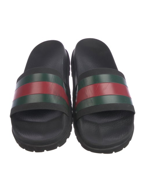 Gucci GG Supreme Rubber Slides