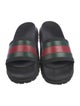 Gucci GG Supreme Rubber Slides