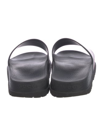 Gucci GG Supreme Rubber Slides