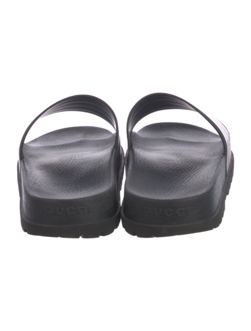 Gucci GG Supreme Rubber Slides